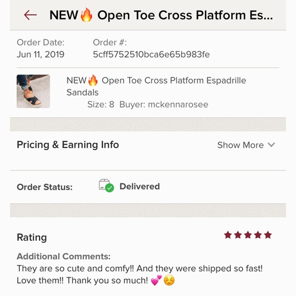 NEW๐ฅ Espadrille Slide Wedge Sandals Flat Platform - Picture 7 of 8